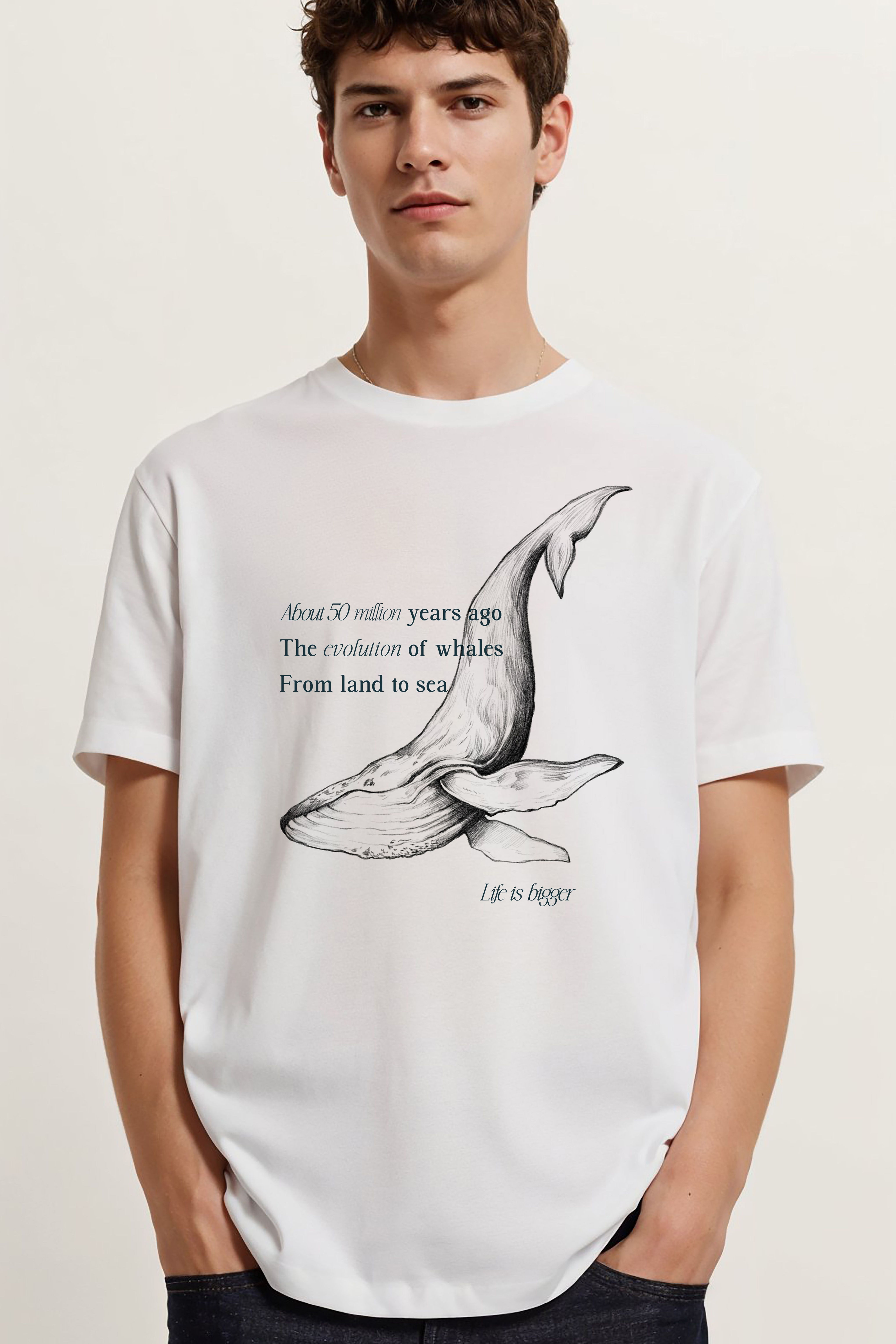 Artdesign - Biofair - Light Oversize Shirt / Life is bigger