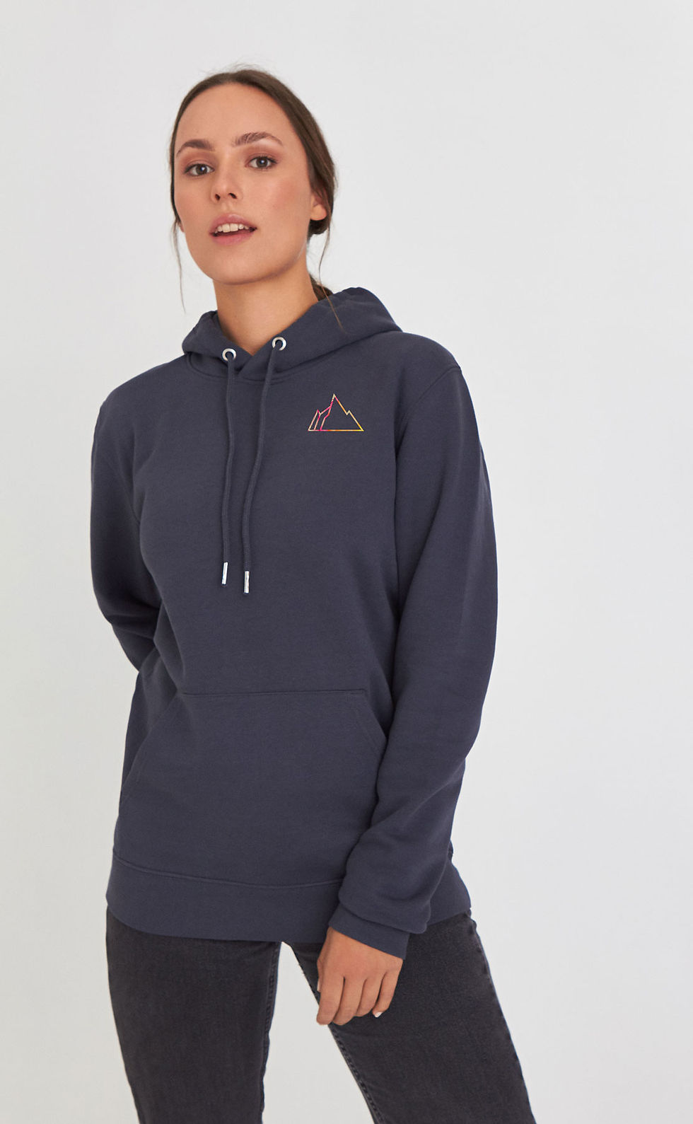 Miniaturbild: Biofair- Gemütlicher, weicher und hochwertiger Hoodie - Little Colorful Mountain