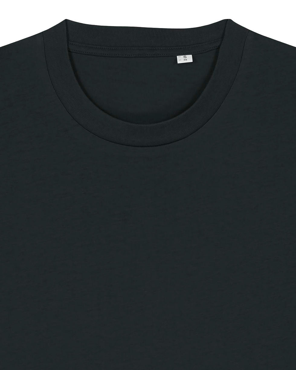 Miniaturbild: Boxiform T-Shirt aus 100% Biobaumwolle/schwarz