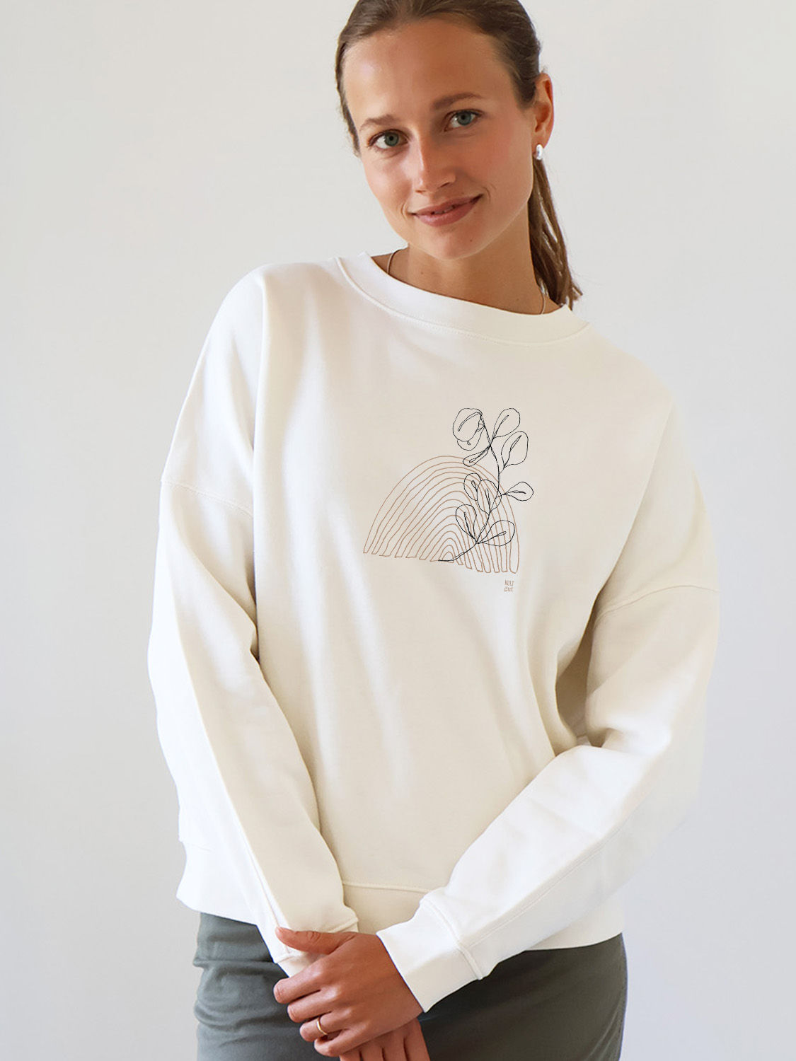 Artdesign- Biofair- Kuscheliger Sweatpullover / Growing up