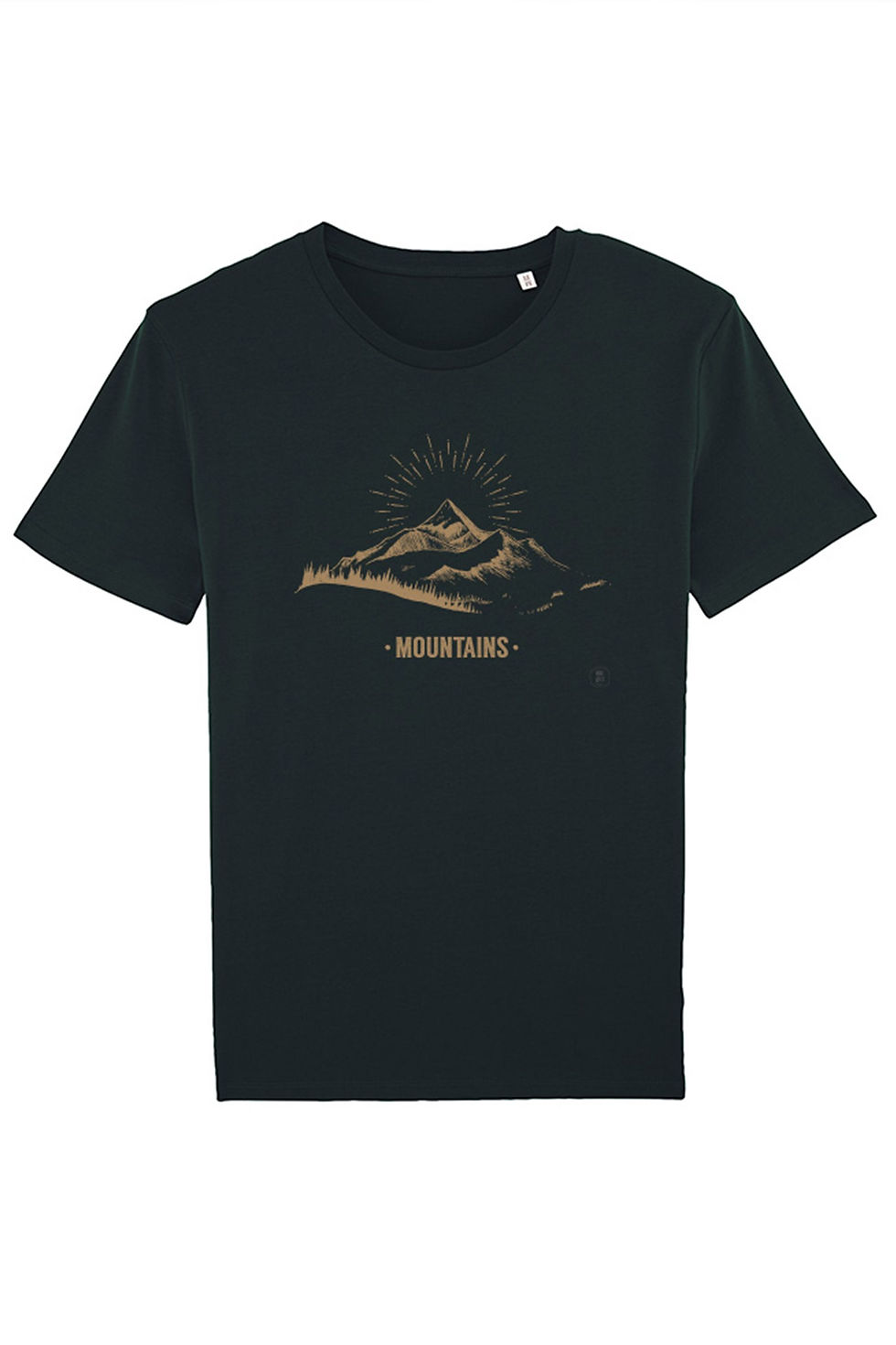 Miniaturbild: Klassisches Shirt aus reiner Biobaumwolle - Mountains