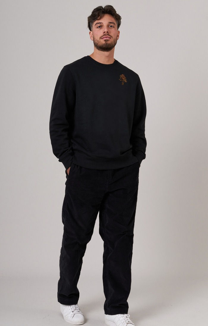 Miniaturbild: Biofair- Klassik Sweatshirt Softfeeling / Tree in echter Woodoptik