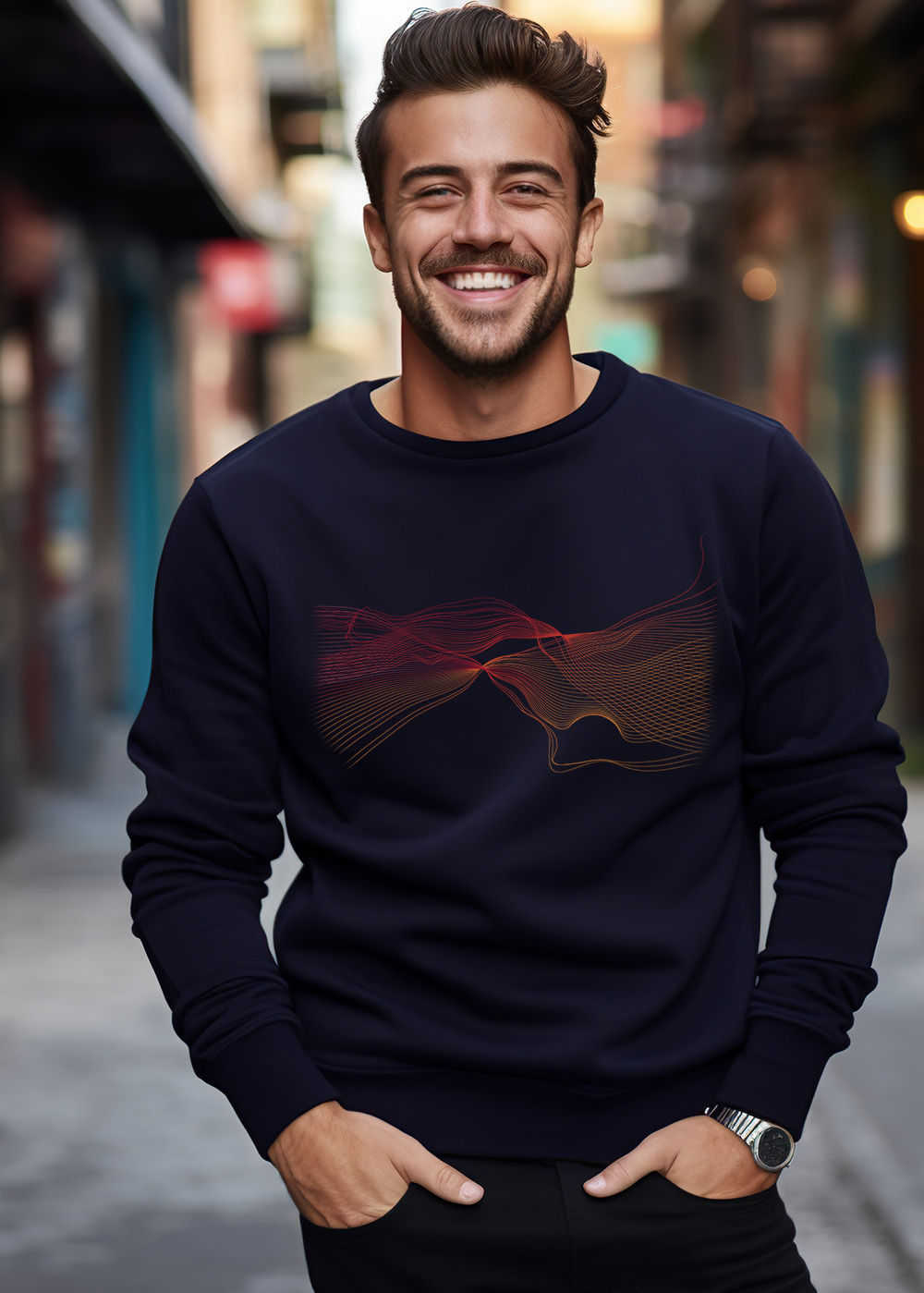 Biofair - Flauschig, leichter Klassik Sweater - Faded Love