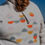Miniaturbild: UNISEX-  Flauschiger Kapuzenpullover/ abtract position