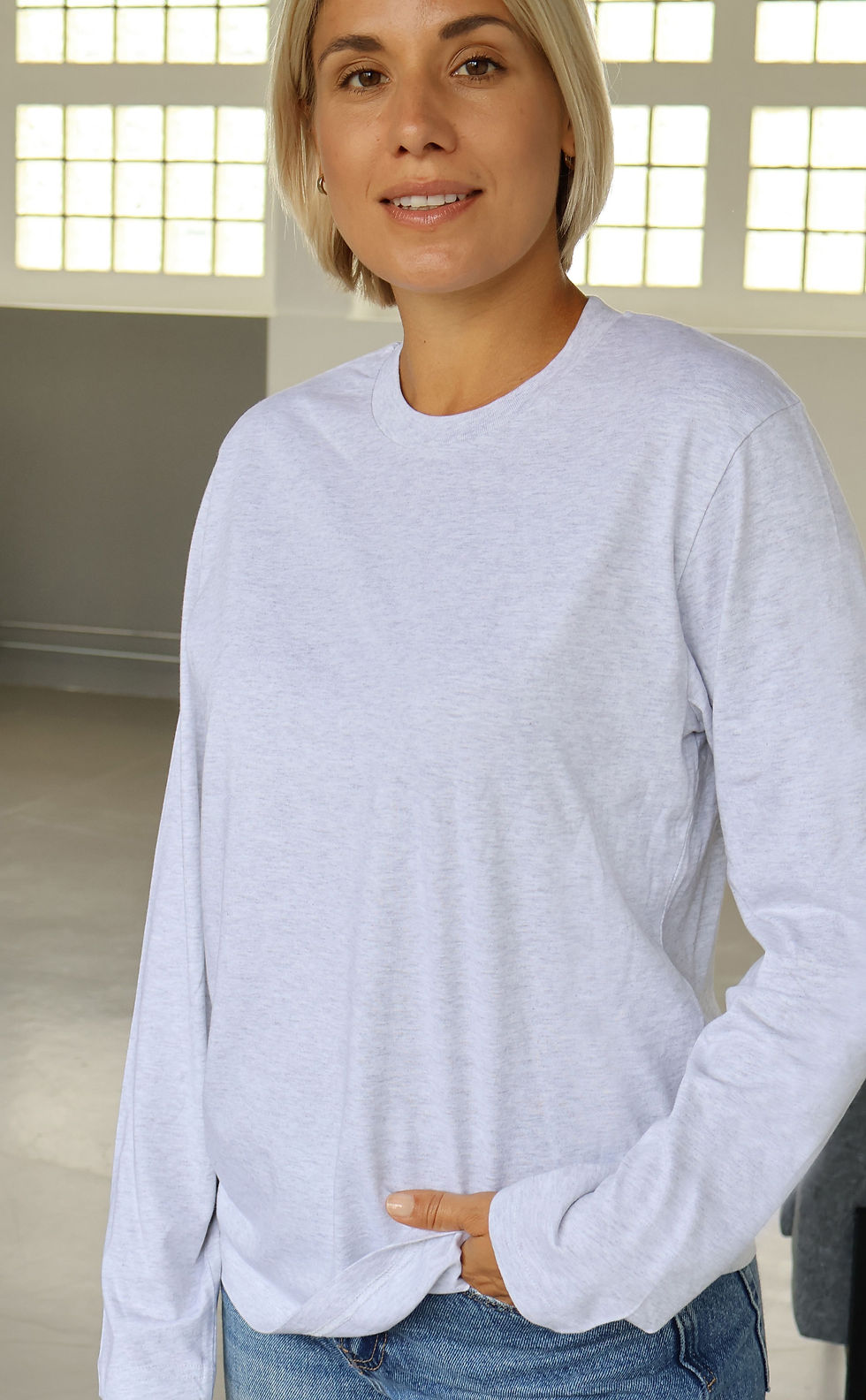 Miniaturbild: Langarmshirt / 100% Biobaumwolle / Besonders weich & Fair hergestellt