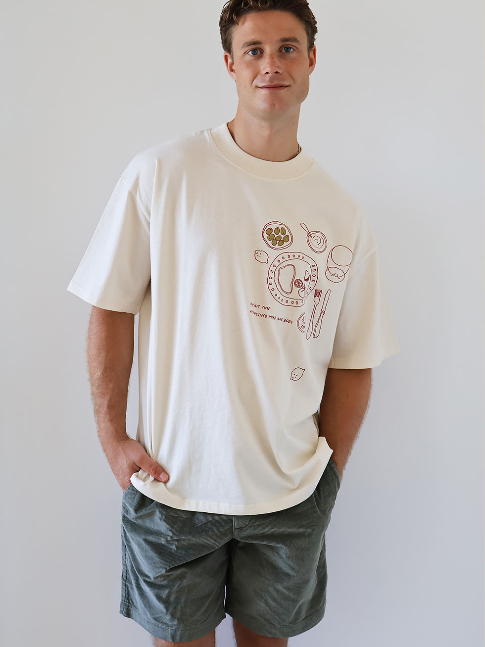 Miniaturbild: Artdesign - Biofair- Oversize Shirt / Picnic