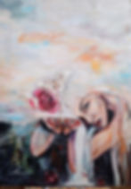 Sacred feminine painting 