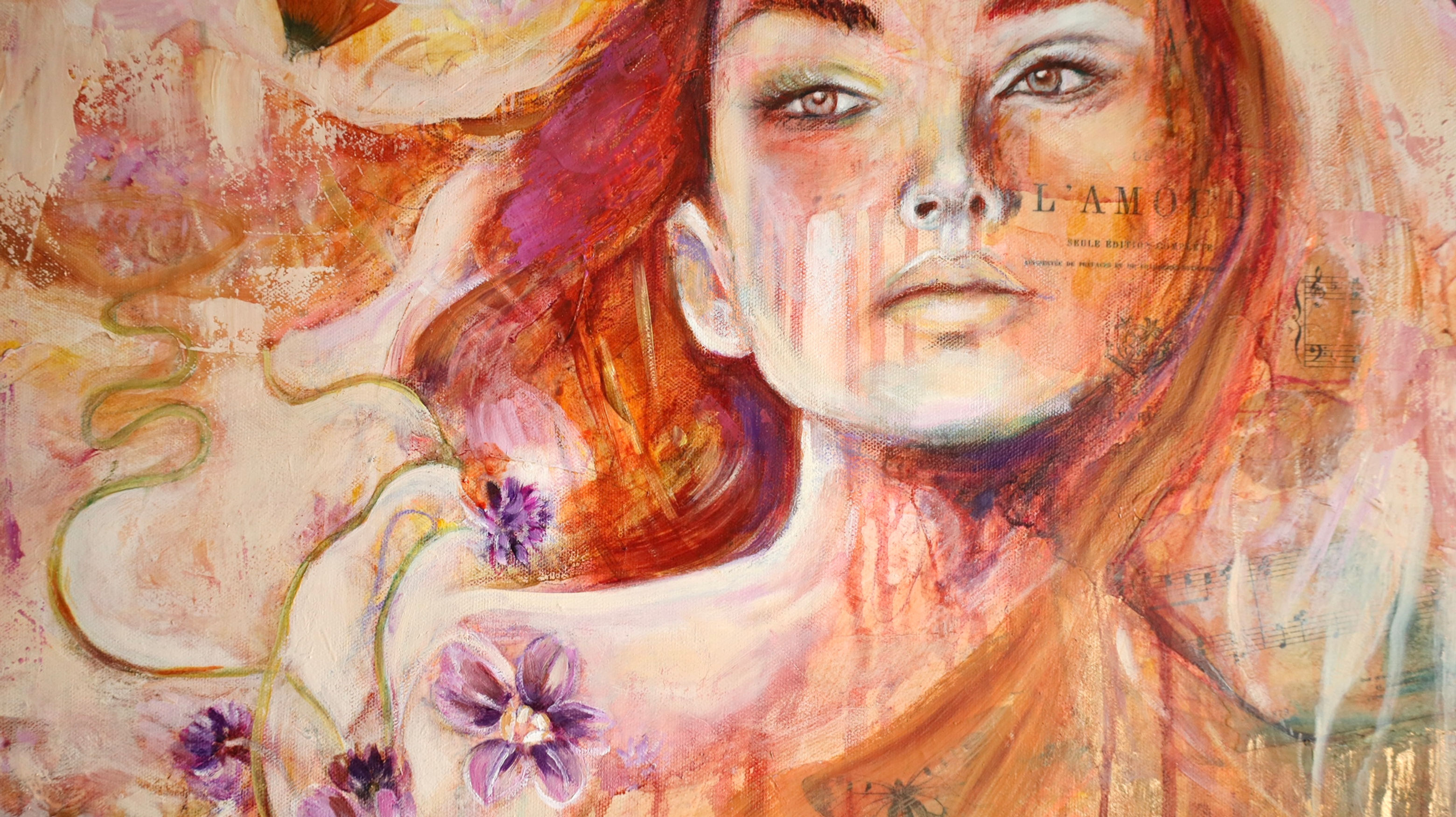 She was the Sun | Original Oil Painting