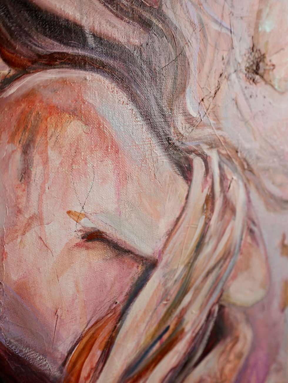 Thumbnail: Ariana Grande - Petal - Oil painting by Naima Namaste