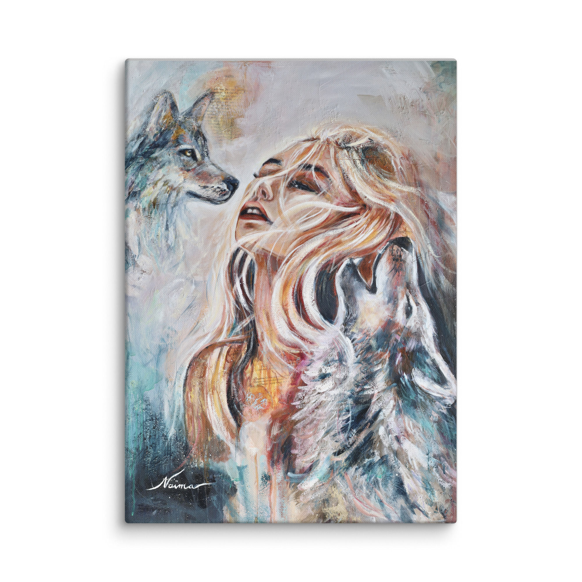 Wild Rebellion Canvas Print - 21x28