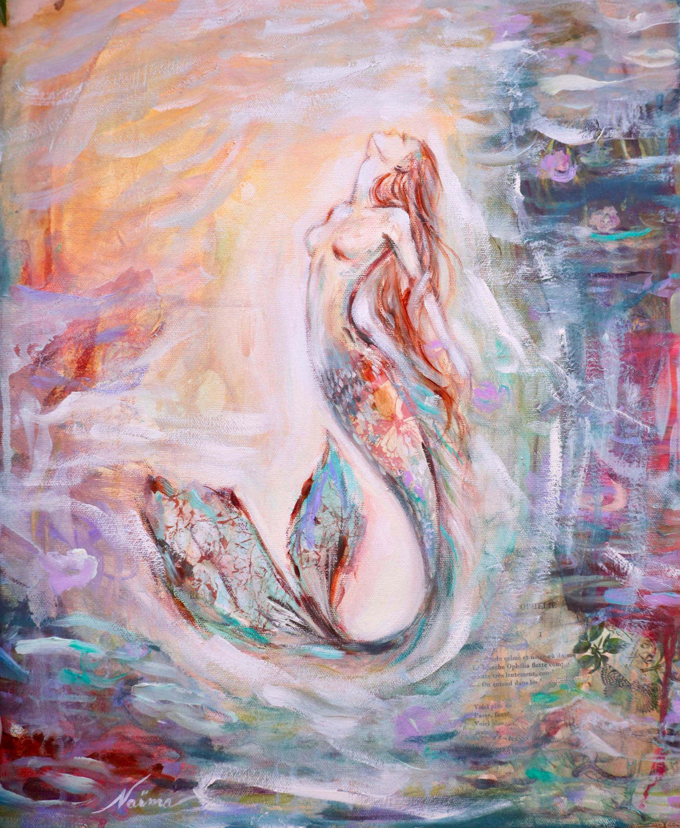 Souveraine | Oil Painting | Sacred Feminine Art