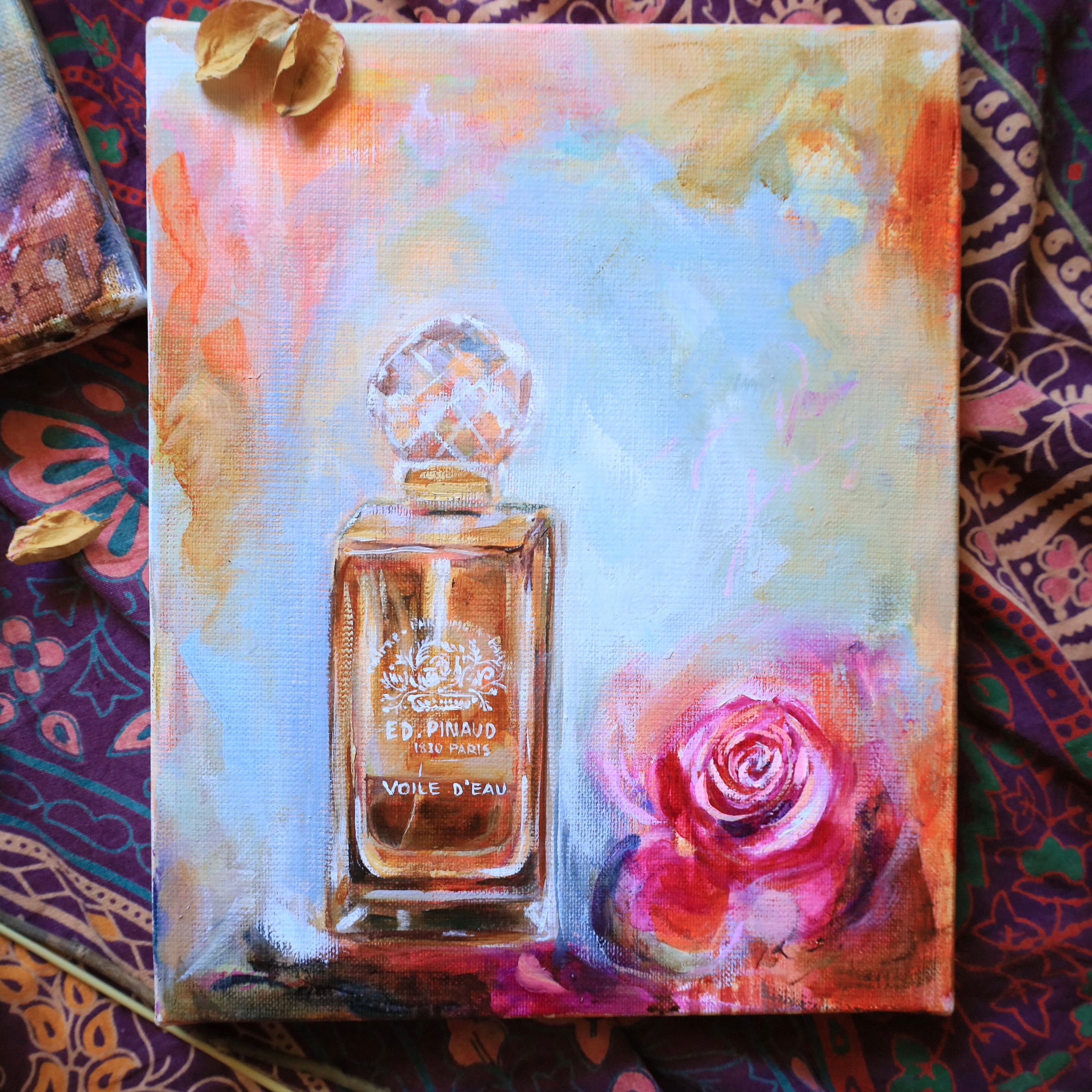Rose Path | Original Oil Painting | Divine