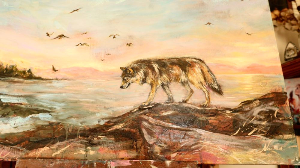 Love Holds All Things | Oil Painting - Takaya