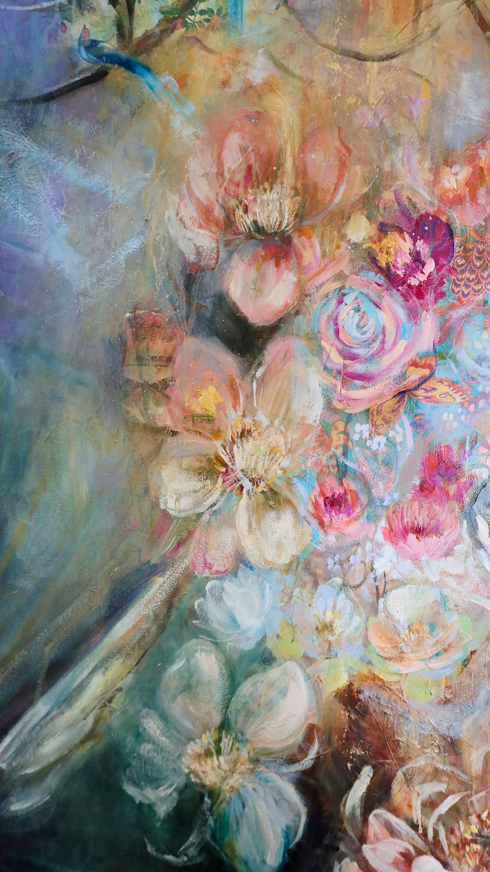 Miniature : Breath of Life | Original Oil Painting | Divine Feminine