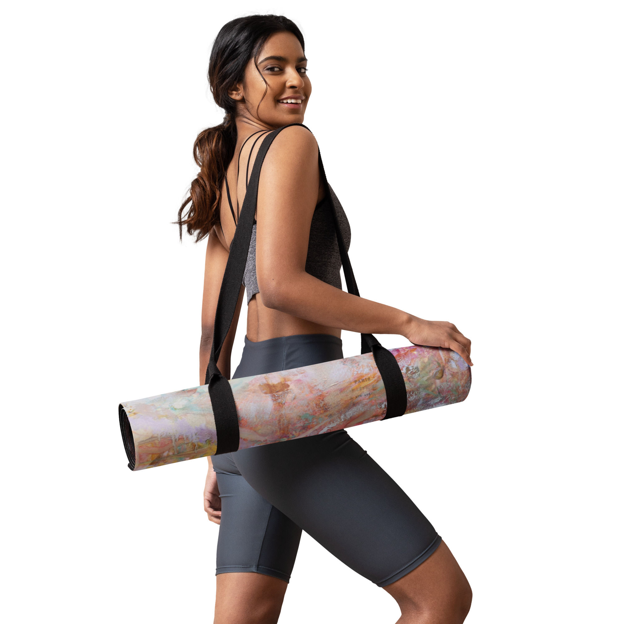 "Becoming Light" Butterfly Soft Yoga mat
