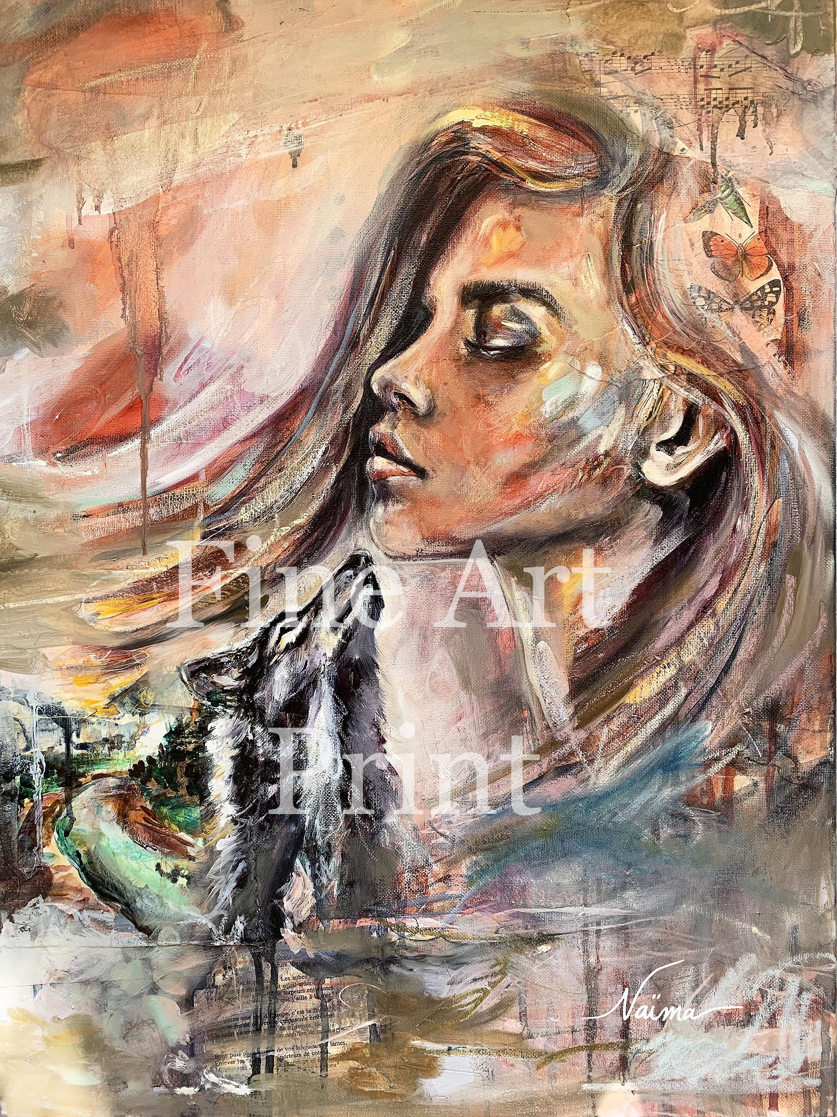 You Are The World  | Fine Art Print | Wild Woman