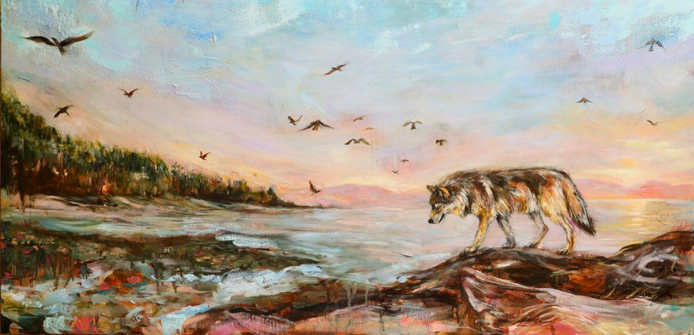 Love Holds All Things | Oil Painting - Takaya