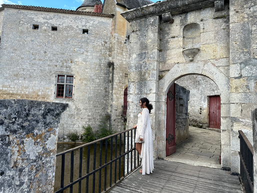 naima fine art at a chateau in south of France