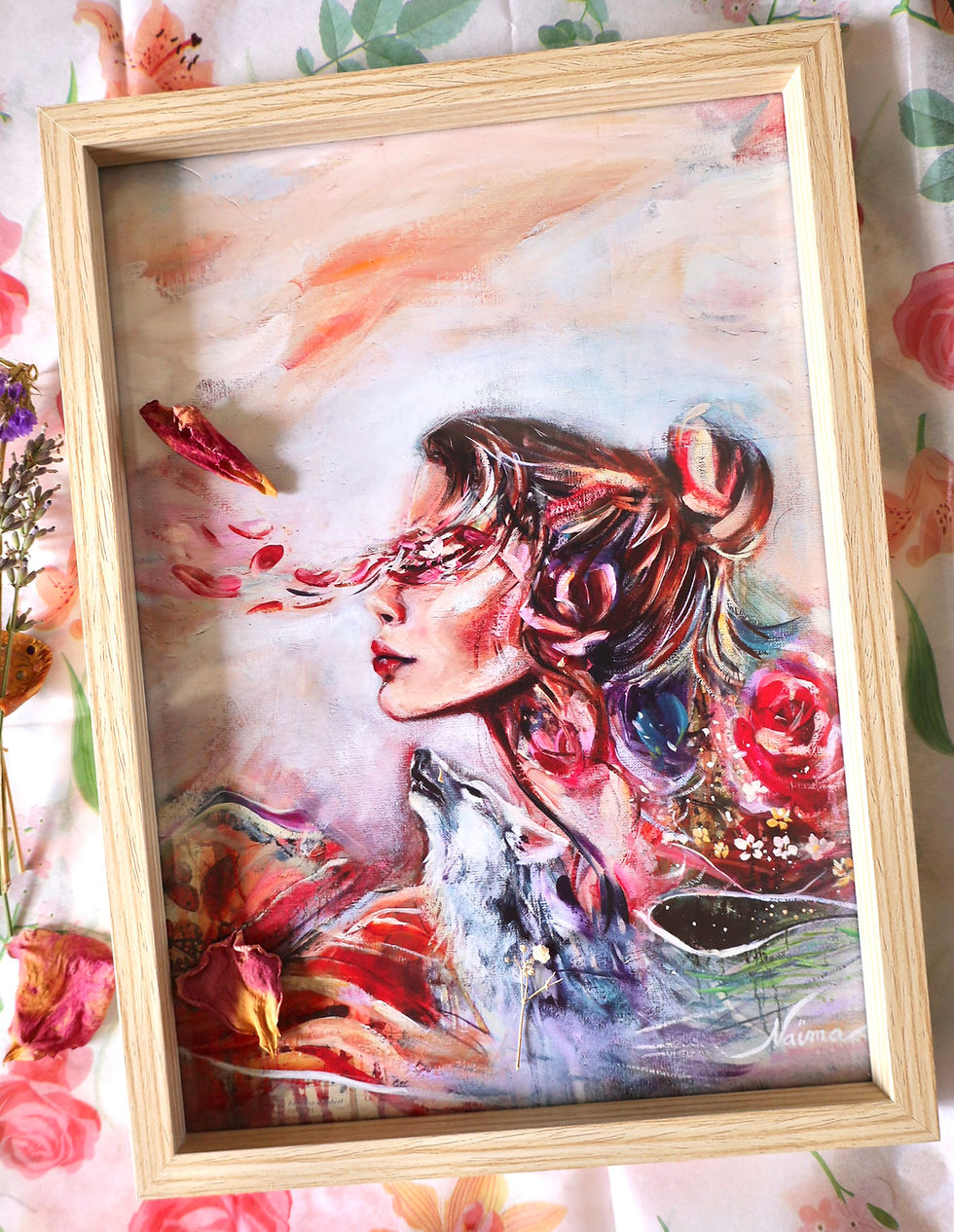 Miniature : Wild Dreamer | Fine Art Print | 8x12in 