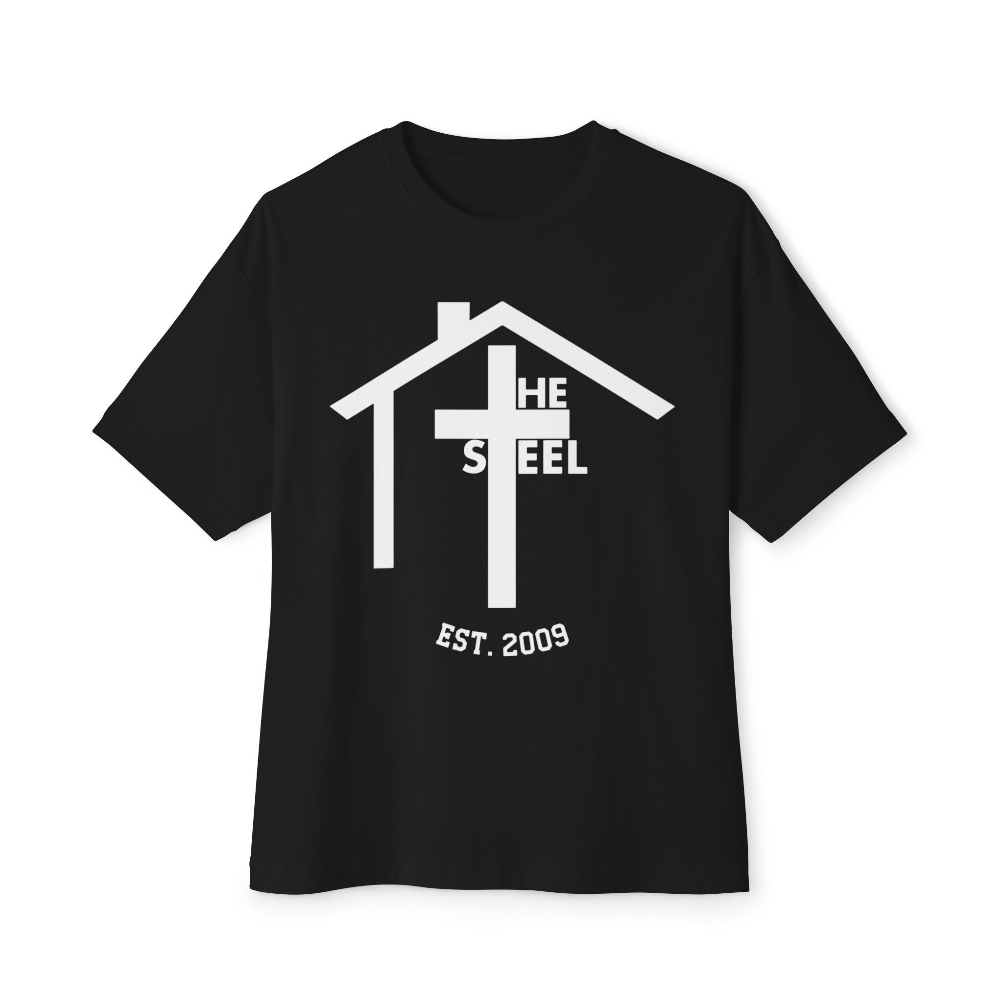 House Outline with Cross T-Shirt | Christian Faith Tee