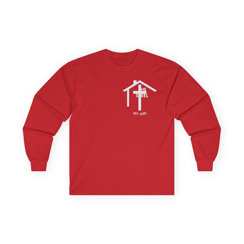 Thumbnail: House Roof Cross Logo long sleeve tee | EST. 2020