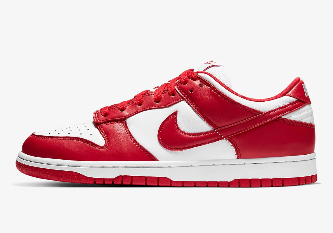Nike Dunk Low SP “University Red” (CU1727-100) 