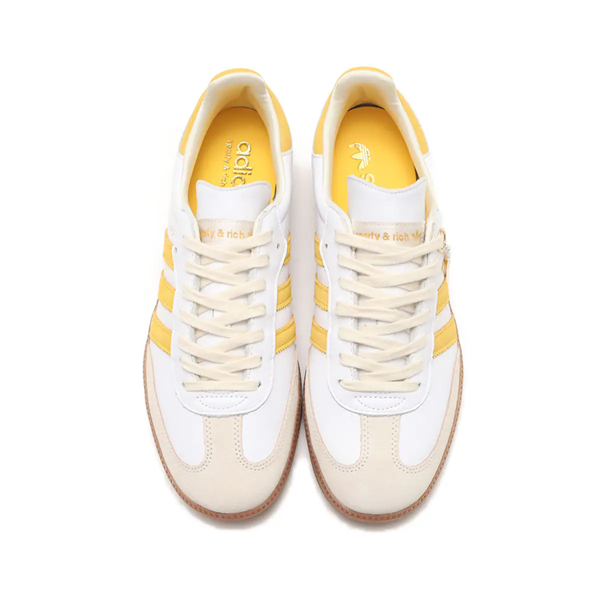 Sporty & Rich x Adidas Samba “Bold Gold” (IF5661) 
