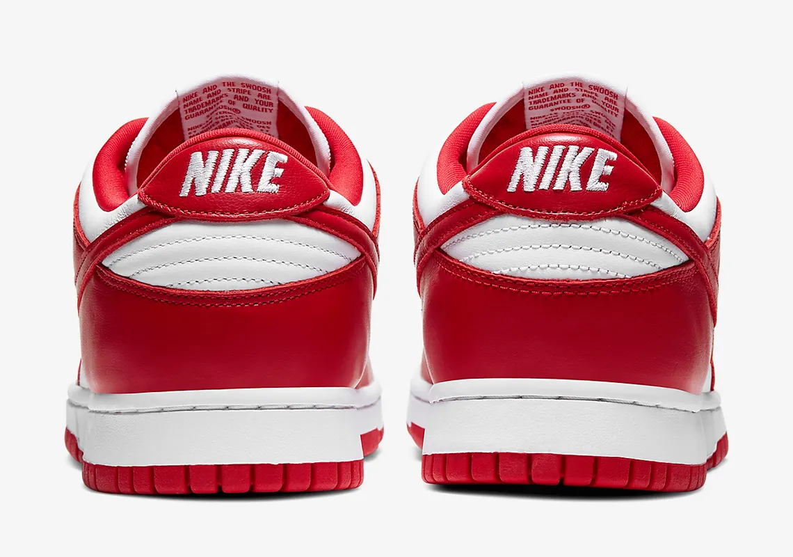 Nike Dunk Low SP “University Red” (CU1727-100) 