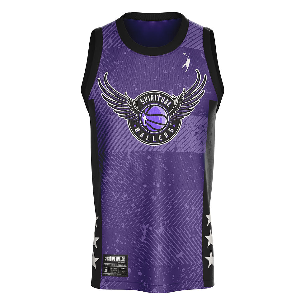 Thumbnail: Faith Dedication Trust - (Limited Edition) Basketball Jersey / 1 of 21