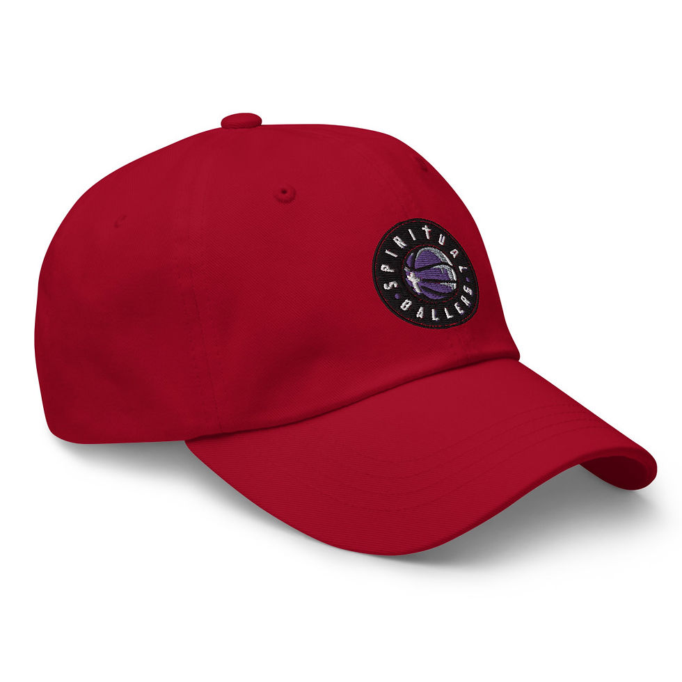Thumbnail: Spiritual Ballers Embroidered Circle Logo Dad hat