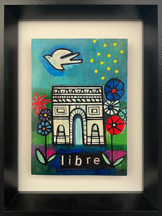 paris imaginaire 18x24cm, acrylique et techniques mixtes 2022.PNG