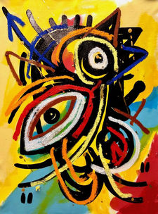 Série masques V - Acrylique&huilte sur toile - 60x50.jpeg
