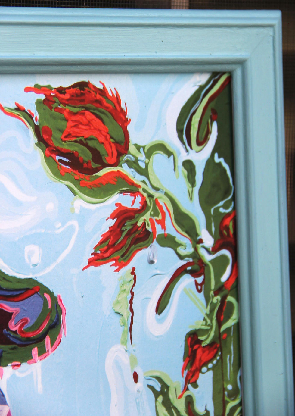 Thumbnail: 'Ro(ad)se Kill' Custom Framed Print (11 x 14 in.)