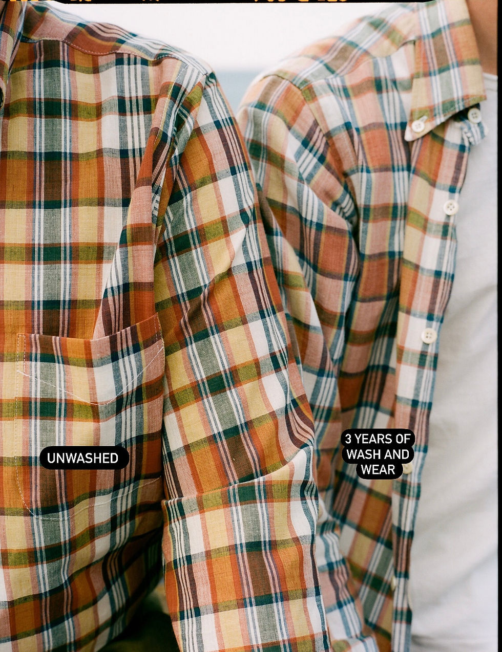 Thumbnail: Bleeding la’al Madras Check Shirt - Button Down Shirt