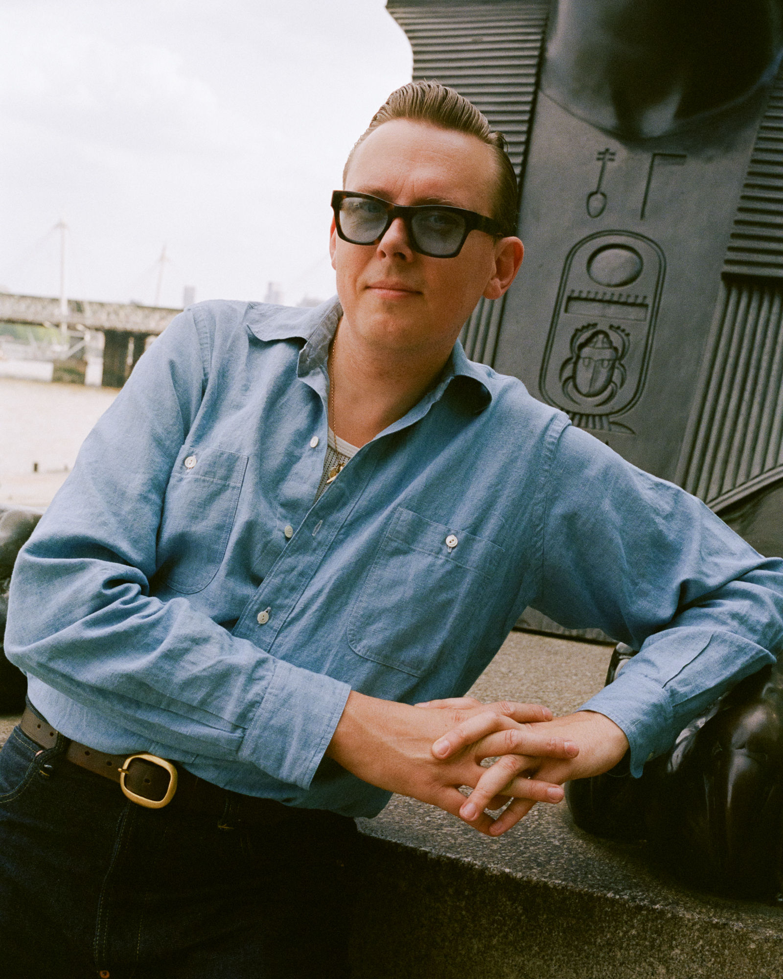 Thomas Mason Chambray - USN shirt