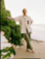 Thumbnail: Natural cotton/linen  - Travel Shirt