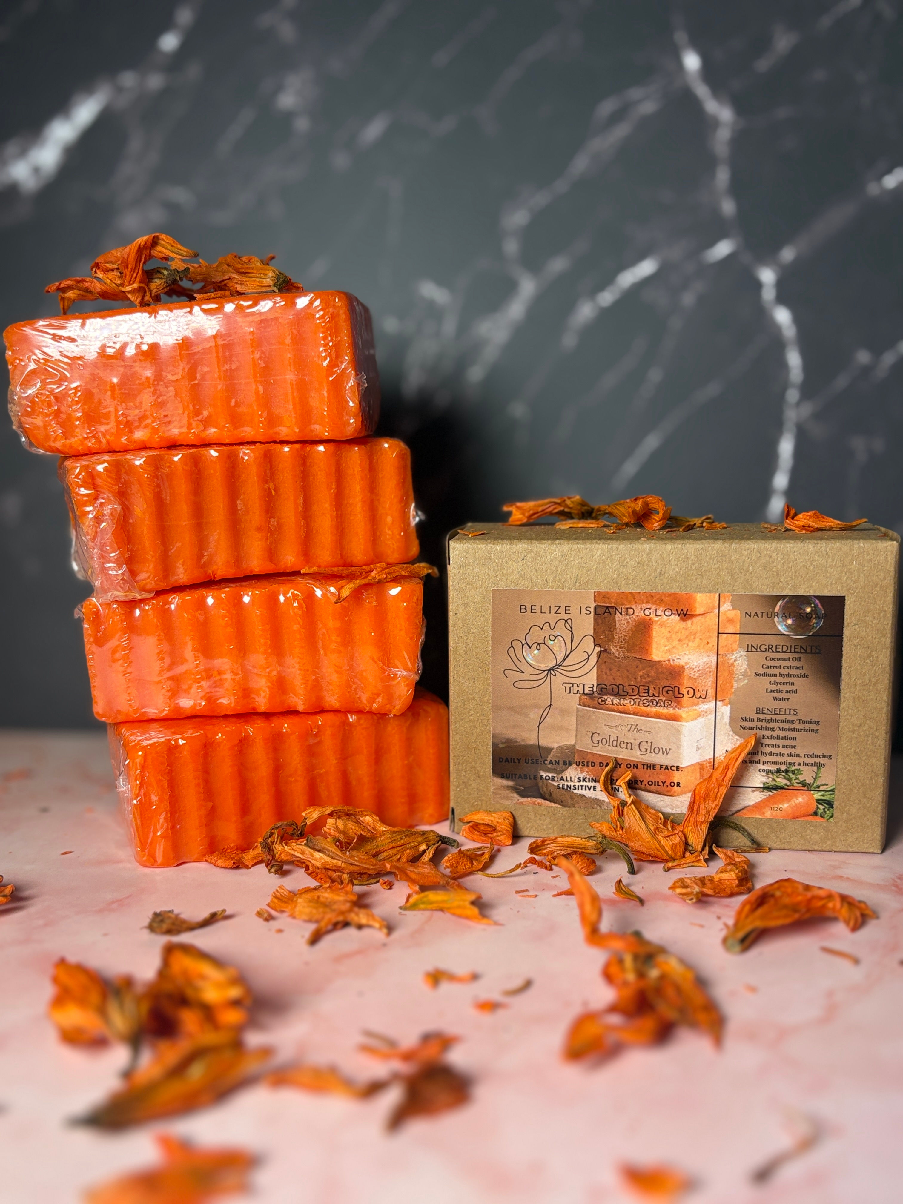 THE GOLDEN GLOW CARROT SOAP