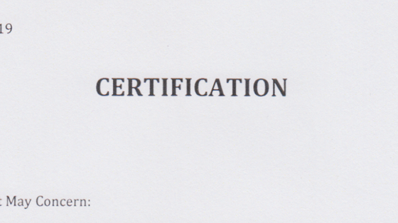 HR 101: Employment Certificates