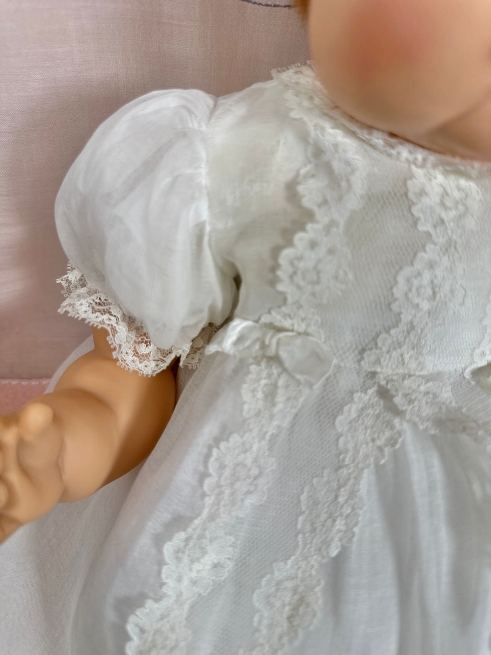 Thumbnail: Vintage 1960s Original Vogue Baby Dear Christening Outfit