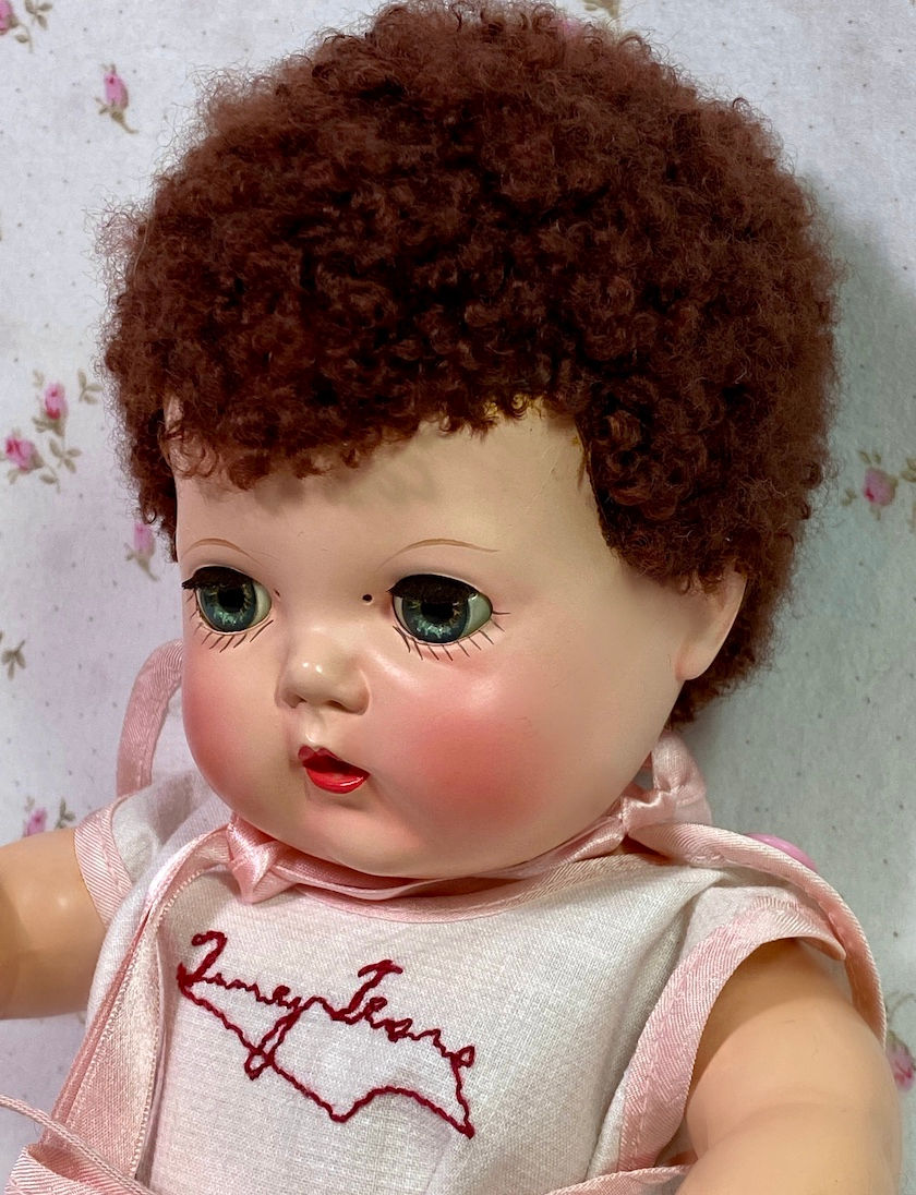 Thumbnail: Vintage 1950s American Character 11" Tiny Tears Baby Doll Mint in Box