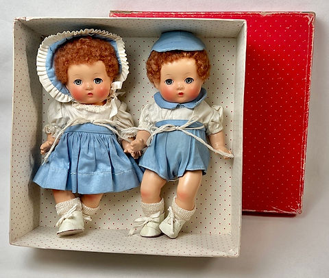 Vintage 1940s Effanbee Patsy Babyette 9