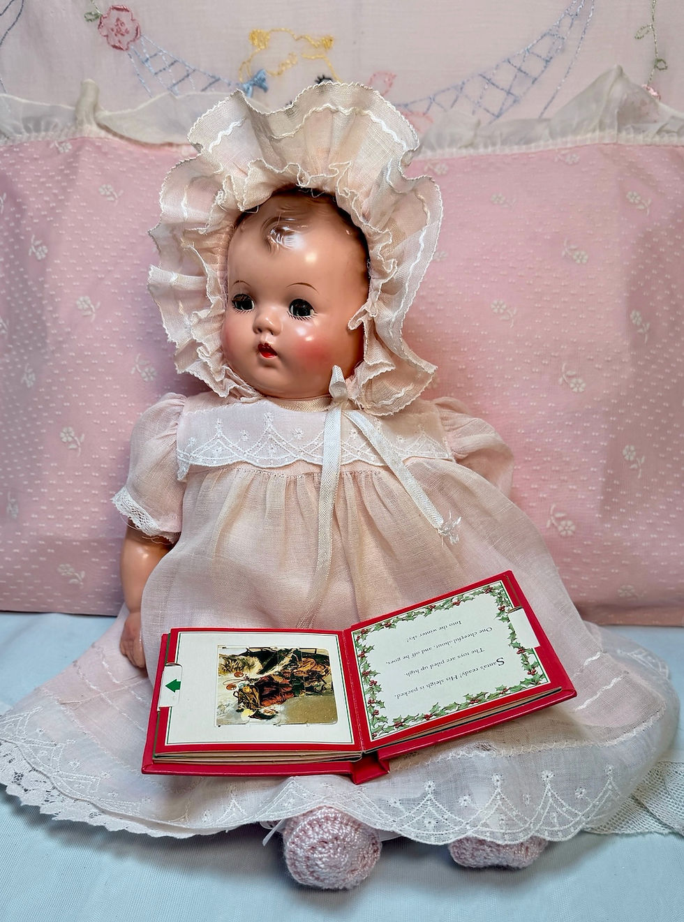 Thumbnail: 1930s Vintage Ideal Composition 13" Baby Beautiful Doll