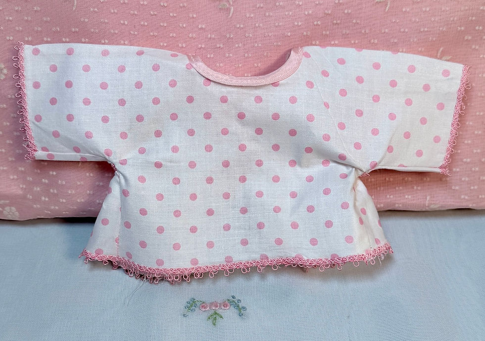 Thumbnail: Vintage 1950s American Character Tiny Tears Pajama Set #1
