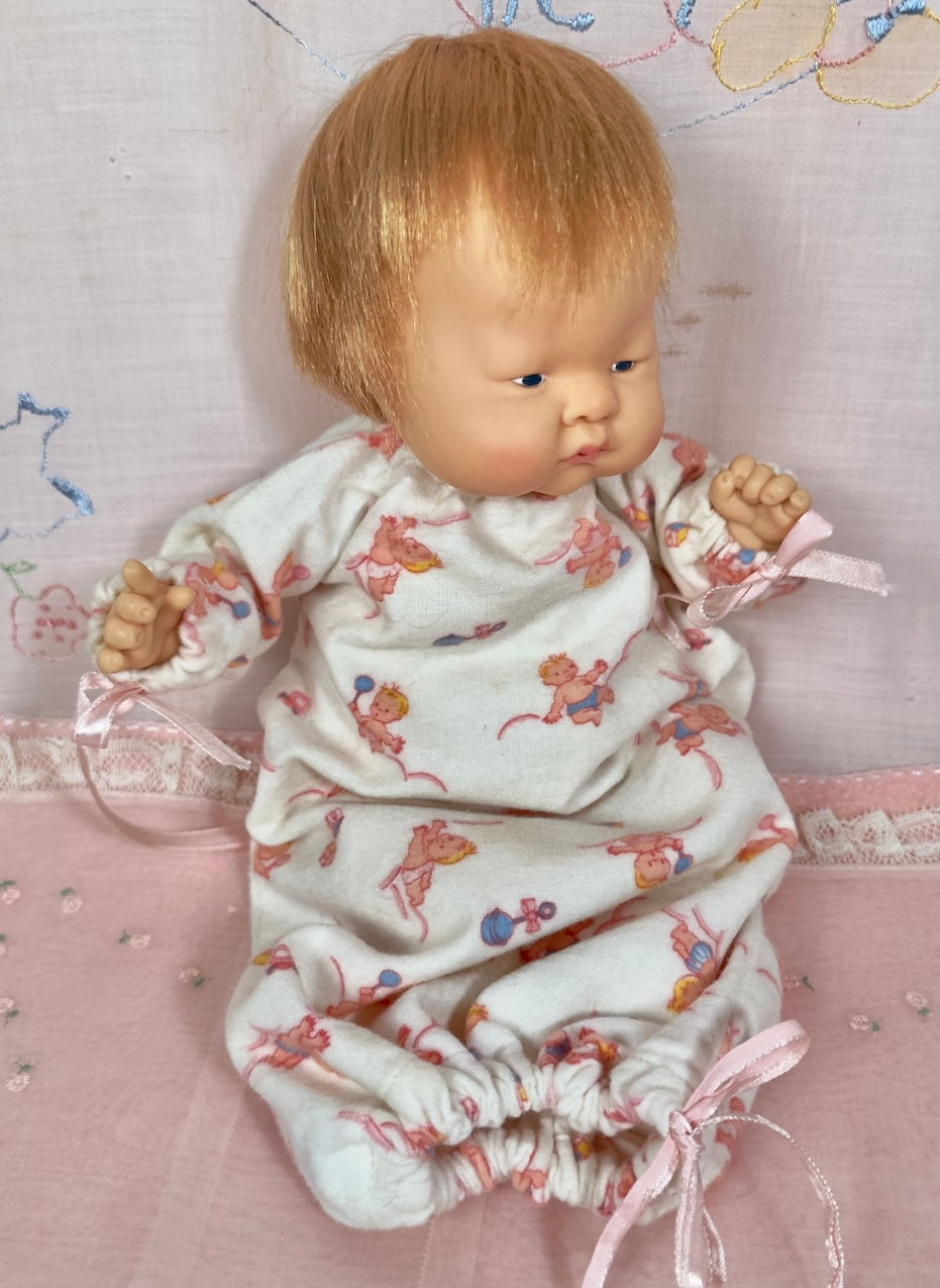 Thumbnail: Vintage 1960s Musical Tagged Vogue 12” BABY DEAR Doll