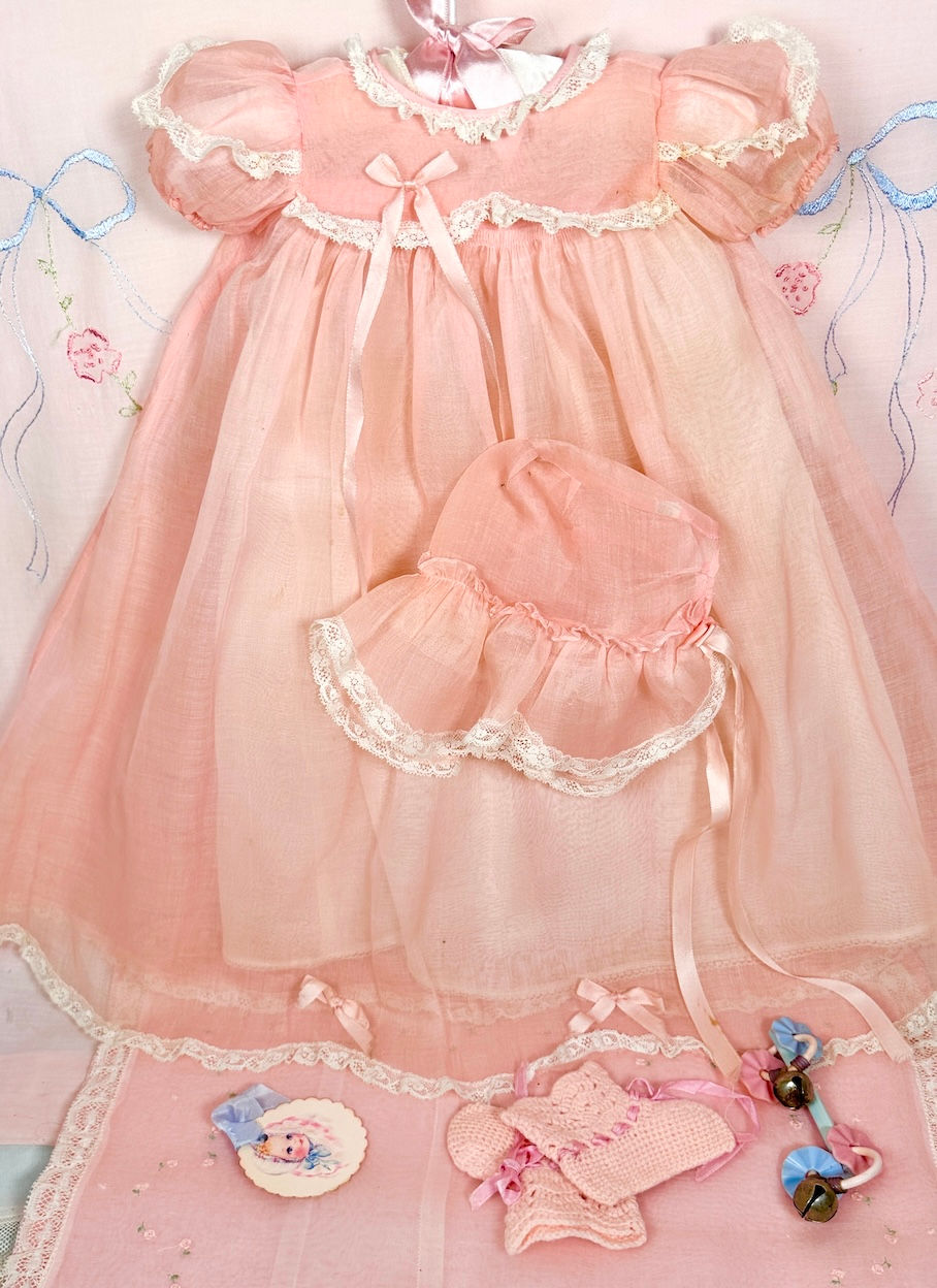 Thumbnail: 1940s Vintage 20" Effanbee Dy-Dee Louise Baby MOLD 2
