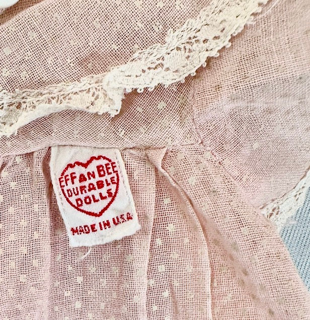 Thumbnail: Vintage 1930s Effanbee Dy-Dee Ette Dress Set TAGGED