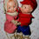Thumbnail: Earliest 1930s Effanbee 1st Ed Dancing Patsy Baby Kin Twin Dolls