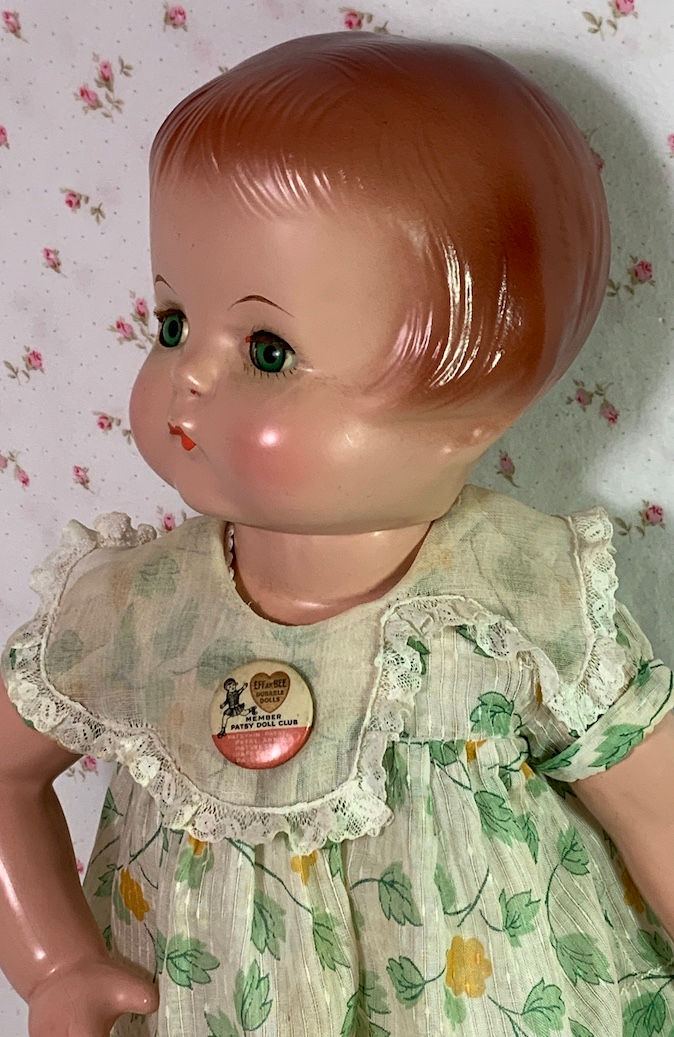 Thumbnail: Vintage Blue-Eyed 1930s Effanbee 19" Patsy Ann Composition Doll Near MINT
