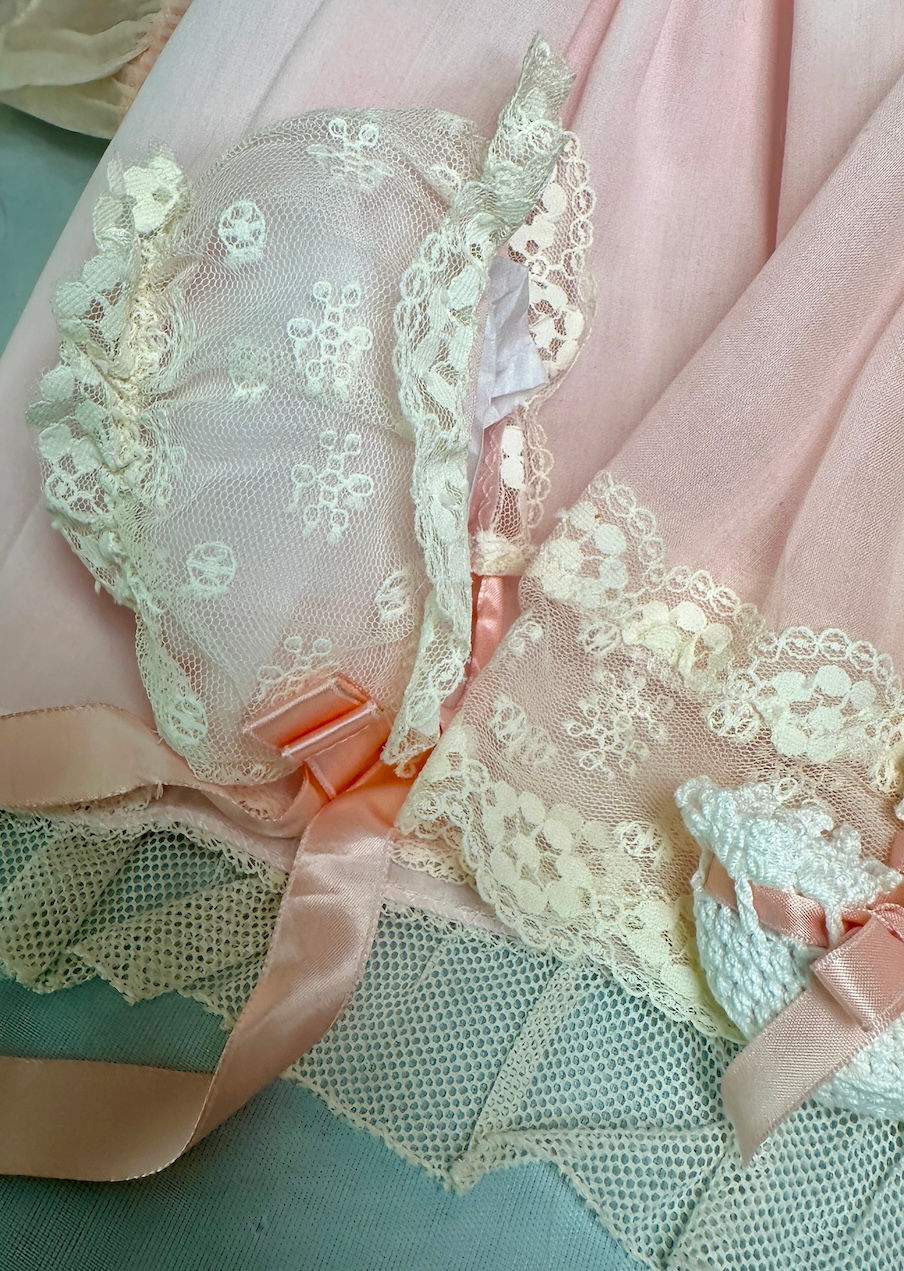 Thumbnail: Vintage Vogue Baby Dear Doll Christening Outfit For 12" -- NO DOLL