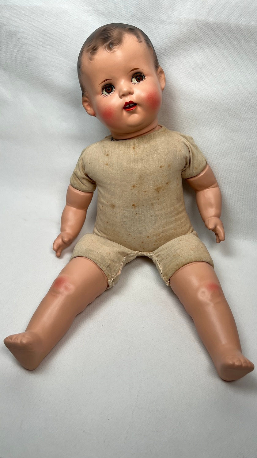 Thumbnail: 1930s Vintage Ideal Composition 20" Baby Beautiful Doll